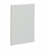 3M Sanding Sponge, Contour Surface, 4-1/2 in Lg, 5-1/2 in Wd, 3/16 in Thk Overall, 4 Abrasive Side, Gray