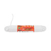 Rope, Solid Braided, 100 ft Lg, White, Cotton