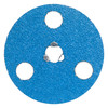 CARBORUNDUM Fiber Disc, Abrasive Coated, 5 in Dia Disc, 7/8 in Center Hole, Zirconia Abrasive, White CARBORUNDUM Fiber Disc, Abrasive Coated, 5 in Dia Disc, 7/8 in Center Hole, Zirconia Abrasive, White