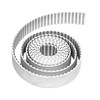 Timing Belt, 25 mm Wd, Polyurethane, Tensile Steel Cord Reinforced, 10 mm Pitch