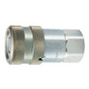 PARKER Hydraulic Quick Coupling, FF Series, -40 to 250 deg F, Steel, Domestic