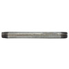 Pipe Nipple, 1/8 in, NPT End, SCH 40, 700 psi, -200 to 150 deg F, Seamless,  Welded, Grade B Steel, Import