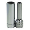 Socket, Imperial, Square Drive, 3/8 in Drive, Deep Length Socket, 6 -Point, Alloy Steel