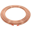 Copper Tubing, Dehydrated, 50 ft Lg, Copper