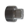 Plug, Square Head, Plug, MNPT End, 150/300 psi, Carbon Steel, Black, Domestic