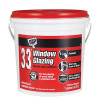 Window Glazing, Oil Base, -20 to 160 deg F, White