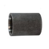 Merchant Coupling, Pipe, NPT End, SCH 40/80, Steel, Black Oxide, Black, Import