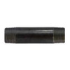 Pipe Nipple, Extra Heavy,  Standard, 1-1/4 in, NPT End, SCH 40, 1300 psi, -200 to 150 deg F, Grade B Steel