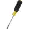 Cabinet Screwdriver, Square Shank, Steel Shank, ASME,  ANSI, No ESD-Safe, Cushion Grip, Rubber Handle, Steel