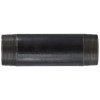Pipe Nipple, 2 in, NPT End, SCH 40, 2500 psi, -200 to 150 deg F, Seamless,  Welded, Grade B Steel, Black Pipe Nipple, 2 in, NPT End, SCH 40, 2500 psi, -200 to 150 deg F, Seamless,  Welded, Grade B Steel, Black