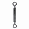 Turnbuckle, Eye, Eye and Eye End/End, 6 in Take Up, Drop Forged Steel, Hot Galvanized Turnbuckle, Eye, Eye and Eye End/End, 6 in Take Up, Drop Forged Steel, Hot Galvanized