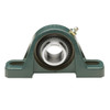 DODGE TYPE SCM 2 BOLT Pillow Block Ball Bearing Unit, Medium Duty, 8-1/2 to 9-1/2 in Lg Bolt Center-to-Center, 11-3/4 in Lg