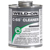 PVC Cleaner, Clear, 25 g/L VOC, 1.4 deg F Flash, 90% Acetone,  1 to 5% Cyclohexanone