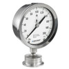 Mechanical Pressure Gauge, Dry, 1-1/2 in, 3-1/2 in Dia Dial, +/-1-1/2%, Dial Display, 280 deg F, Lower Mount