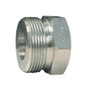 DIXON Washer Seal Spud, Ground Joint, Spud, Thread Wing Nut x FNPT End, 450 deg F, Steel, Zinc Plated, 1/2 to 2 in, b-0