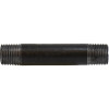 Pipe Nipple, Extra Heavy, 3/4-14 in, NPT End, 3-1/2 in Lg, SCH 80, Seamless,  Welded, Grade B Steel, Black Oxide, Black Color