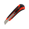 Utility Knife, Auto-Lock,  Heavy Duty, Carpeting,  Drywall,  Wallcovering,  Vinyl Applicable, 18 mm Lg Blade, Stainless Steel Blade