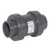 Check Valve, Ball, 1-1/2 in, Socket/NPT End, 150/235 psi, 32 to 190 deg F, 40 gpm, Full Port, Gas,  Oil,  Water, Manual, 6-3/4 in Lg Inlet to Outlet, FPM Seal