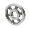 DODGE Sheave, Type A1, Taper-Lock Bore, 3-3/4 in od, 3.38/3.76 in Dia Pitch, 4 -Groove, 3-1/4 in Wd Face, 1210 Bushing, Suitable For AB Cross Section V-Belts DODGE Sheave, Type A1, Taper-Lock Bore, 3-3/4 in od, 3.38/3.76 in Dia Pitch, 4 -Groove, 3-1/4 in Wd Face, 1210 Bushing, Suitable For AB Cross Section V-Belts