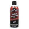 Starting Fluid, 0.73 Specific Gravity, 0.93 VOC, 11 oz Container, Can, Liquid, Ether, -109.3 deg F Boiling, -1.0 deg F Flash, -189.94 deg F Freez