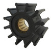 Pump Impeller, 12 -Blade, Neoprene Blade, 2-1/4 in dia,  1-1/4 in wd
