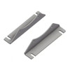 Foot Trough End Flange, 12 in dia Conveyor,  1/2 in dia Flange Bolt, Steel, 2-3/4 in wd,  15 in lg,  1/4 in thk Foot Trough End Flange, 12 in dia Conveyor,  1/2 in dia Flange Bolt, Steel, 2-3/4 in wd,  15 in lg,  1/4 in thk