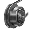 HI-LO Drive Pulley, Adjustable Center Distance, 5 in Lg, Aluminium, Bronze, 7/8 in Dia Bore, 4.06 in od, 1.88 in Wd Face, 50TBR HI-LO Drive Pulley, Adjustable Center Distance, 5 in Lg, Aluminium, Bronze, 7/8 in Dia Bore, 4.06 in od, 1.88 in Wd Face, 50TBR