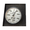 Thermometer, Dual Magnet Surface, 50 to 750 deg F, Aluminium dial