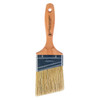 Paint Brush, 2-15/16 in Lg, 3 in Brush, China Bristle Brush, 11/16 in Ferrule, Stainless Steel Ferrule, Sealed, Wood Handle