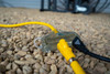 GFCI Plug Tri-Cord, SJTW-A,  Heavy Duty,  Right Angle, 120 VAC,  15 A, 12 AWG Cord, 2 ft Lg Cord, 3 Conductor, 12 AWG Conductor, 3 Outlet, NEMA 5-15R