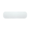 Paint Roller Cover, 3/8 in Nap, 4 in Lg, Smooth Surface, Shed Resistant Woven, White Color