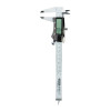Digital Caliper, Fractional, 0 to 6 in, 0.001/0.02 mm, Stainless Steel