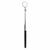 Inspection Mirror, 7/8 in dia Mirror, Round Shape, Telescoping, Ball Joint Swivel, Vinyl Handle
