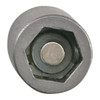 Socket, Magnetic, Hex Drive, 3/8 in Drive