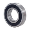 Deep Groove Ball Bearing, Radial, 1 Row, Steel, Nitrile, Viton Seal, 52100 Steel Cage, Chrome, 7/16 in, 2RS