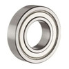 Deep Groove Ball Bearing, Radial, 1 Row, Steel, Nitrile,  Viton Seal, 52100 Steel Cage, Chrome,7/16 in, ZZ