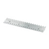 Fastener Template, 90 deg,  Bolt Solid Plate, 48 in Lg, 300 Fastener PIW, 7/16 to 11/16 in Thk Belt, 12 in Min Dia Pulley Fastener Template, 90 deg,  Bolt Solid Plate, 48 in Lg, 300 Fastener PIW, 7/16 to 11/16 in Thk Belt, 12 in Min Dia Pulley