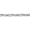 Straight Link Coil Chain, 4/0, 1.39 in Lg, 670 lb, Carbon Steel, Zinc Plated