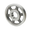DODGE 5A15.0B15.42517 Sheave, Type A3, Taper-Lock Bore, 15-3/4 in od, 15.38 in (A)/15.76 in (B) Dia Pitch, 5 -Groove, 4 in Wd Face, 2517 Bushing, Cast Iron DODGE 5A15.0B15.42517 Sheave, Type A3, Taper-Lock Bore, 15-3/4 in od, 15.38 in (A)/15.76 in (B) Dia Pitch, 5 -Groove, 4 in Wd Face, 2517 Bushing, Cast Iron