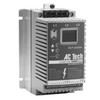 Variable Frequency Drive, Enclosed, 200 to 240 VAC, 4.2 A, 1 hp, 3 in Wd, 5 in Dp, 6 in Ht, IP20 Enclosure, LED Display, DIN Rail Mount