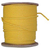 Rope, 1/2 in Dia, 600 ft Lg, Yellow , Polypropylene