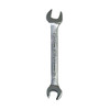 Open End Wrench, Metric, Open End, 0.23 x 0.27 in Wrench Open, 3-13/16 in Lg, 45 deg Offset, 19/32 in Wd Open End, 5/32 in Thk Open End, Double Head, Flat