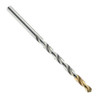 DORMER Jobber Length Drill Bit, General Purpose, Imperial, Z Drill, 0.413 in Drill, 5-1/4 in Lg, 4XD Dp Cut, 2 -Flute, Spiral Flute, 3-7/8 in Lg Flute, 0.413 in Shank