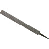 NICHOLSON Super Shear File, Flat,  Rectangular, Smooth Cut, Tang, 10 in Lg, American Coarseness of Cut