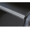 Conveyor Belt Lacing Set, Hinge, 18 in Lg, 95 Fastener PIW, 5/32 to 3/16 in Thk Belt, 316 Stainless Steel, 3 in Min Dia Pulley