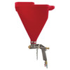 Hopper Gun, Wal-Board, 24-1/2 in Lg, 1-3/4 gal Container, 7 cfm at 25 psi, Aluminium
