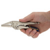 Locking Plier, Long Nose, Long Jaw, 2 in lg,  5/16 in thk Jaw, Alloy Steel Jaw, 6 in Lg, ProTouch™ Grip, Blue,  Yellow Handle Color