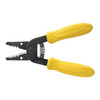 Wire Stripper, 18 to 10 AWG, 6-1/4 in Lg, Steel Core,  Plastic Dipped Handle