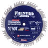Circular Saw Blade, Cross-Cut, 10 in Dia, 5/8 in Arbor, 50 -Teeth, 7600 rpm Max, 0.135 in Kerf, Carbide Blade