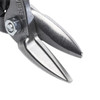 Aviation Snip, Compound Action Straight and Right Cut, 18 ga Low Carbon Steel, 1-3/8 in Lg of Cut, Right/Straight Snip, 9-3/4 in Lg, Serrated Blade Aviation Snip, Compound Action Straight and Right Cut, 18 ga Low Carbon Steel, 1-3/8 in Lg of Cut, Right/Straight Snip, 9-3/4 in Lg, Serrated Blade